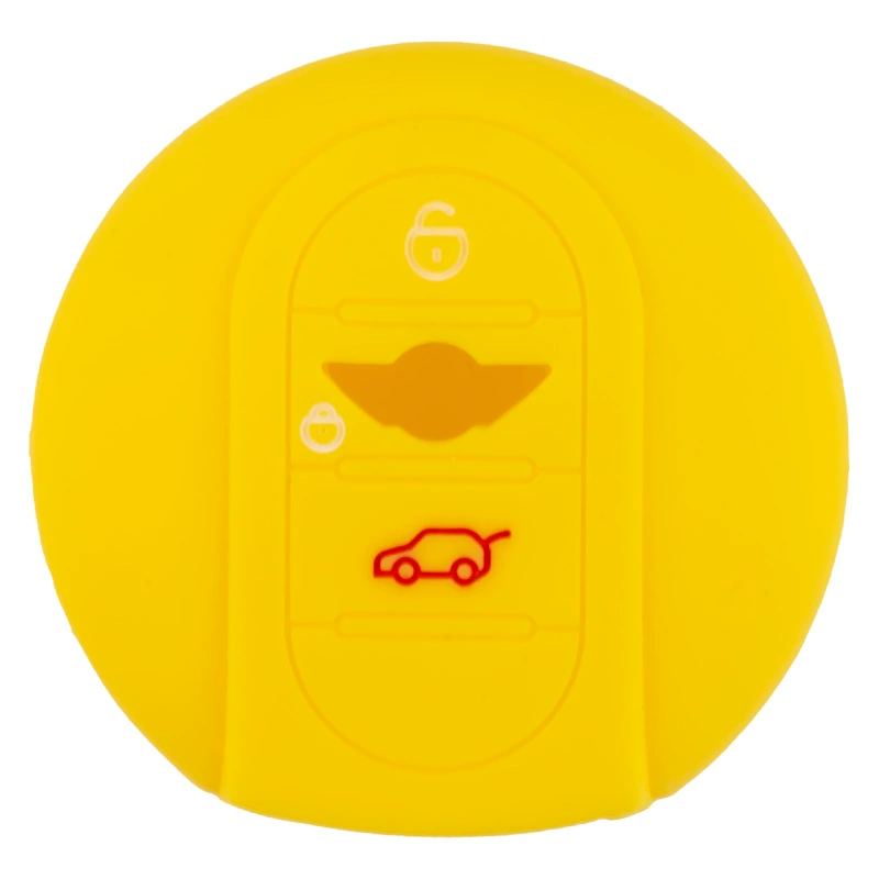 Small smart silicone key bag from soft rubber, remote control, 3 keys