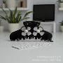 同款系列盘发心弦鲨鱼夹