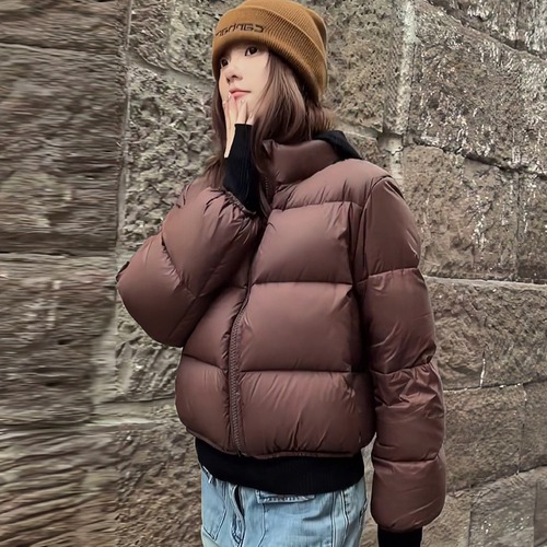 Women's American Down Jacket Winter Retro Coat Street Style Down Coat Fashion Trendy Quilted Coat Unique High-end Jacket
