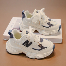 女童鞋时尚运动鞋2025春季新款款男童鞋子冬季儿童老爹鞋休闲大童