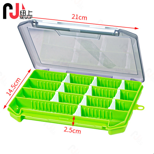 New Colorful Lure Box 21*14.5*2.5CM Multi-Grid Fishing Bait Set Box Accessories Fishing Gear Supplies Box Wholesale