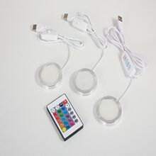 5V����������LED�߲�׃ɫ�컨��Ͳ������{ɫ24�I�t�⾀�b����