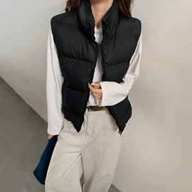 棉衣;女式马甲;棉服背心