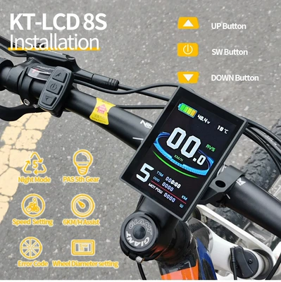 Quantum LCD8S color screen/waterproof – Elektromobil cihazları