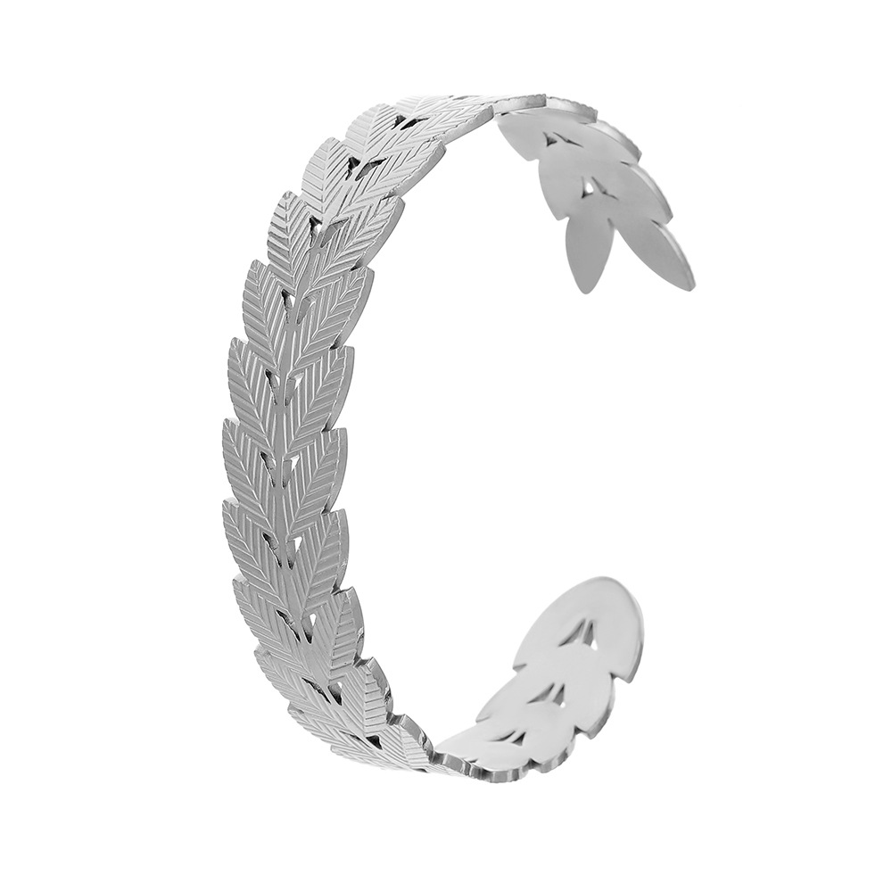 Style Simple Géométrique Œil Acier Inoxydable Placage Bracelet 1 Pièce display picture 39