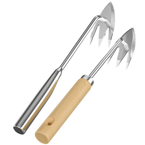 Weeding special tool artifact uprooting weeding manual weeding small shovel artificial stainless steel digging weeding hook
