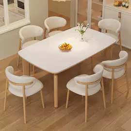 实木床;餐桌;餐椅