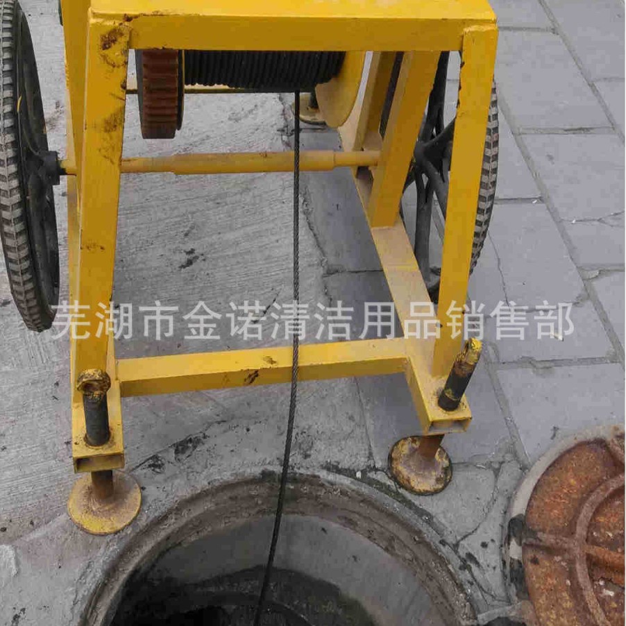乌兰察布兴安盟城市排水管道疏通清淤绞车清淤机清管机参数视频
