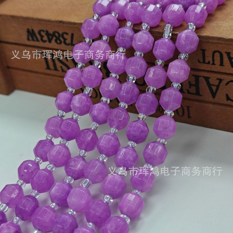 天然石玛瑙虎眼路路通散珠切面串珠服装辅料手链项链批发厂家直销|undefined