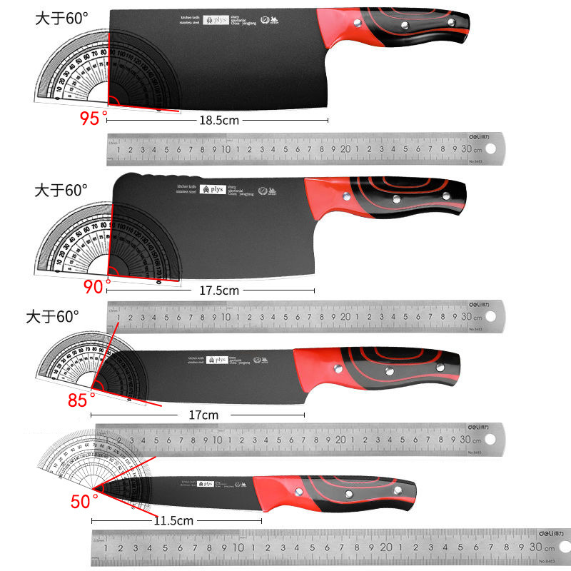 Cuchillo afilado de cocina de corte de carne de corte de verduras de acero inoxidable cuchillo de cocina cuchillo de corte de cuchillo de cocina dormitorio moldeo por inyección