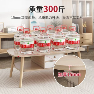 双层茶几小户型客厅简约现代小茶几日式出租屋卧室沙发茶几批发