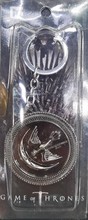 权力的游戏 冰与火之歌 艾林家族家徽 新月猎鹰 合金钥匙链钥匙扣