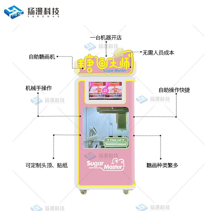 Automatic cotton printer for commercial use, fully automatic, 3D printing