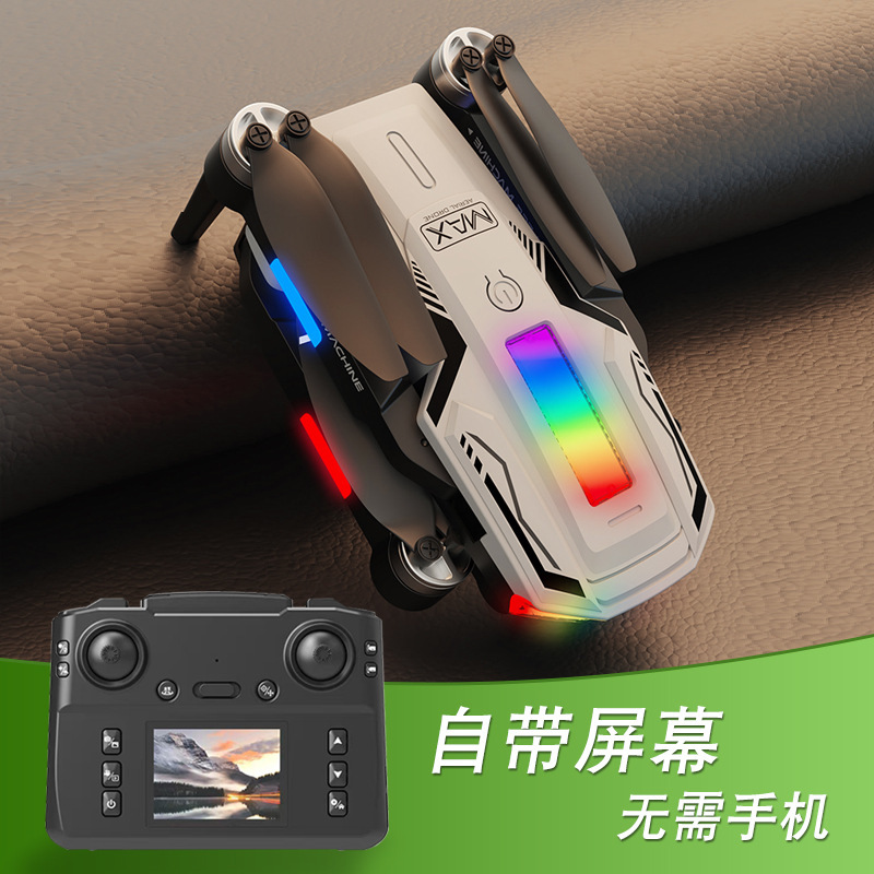 The New Drone Comes with a Built-In Screen, No Need for a Phone, Professional High-Definition Aerial Photography, Remote Control Toy Airplane, Small Size for Children The New Drone Comes with a Built-In Screen, No Need for a Phone, Professional High-Definition Aerial Photography, Remote Control Toy Airplane, Small Size for Children