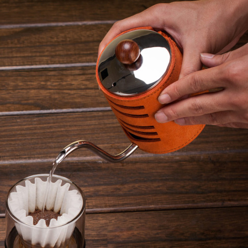 444Z wholesale hand-brewed coffee pot set household small drip pot hand-grinding beans and brewing coffee machine complete set of appliances