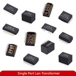 百兆千兆工业级耐高温局域网以太网络变压器AG9712-2BR #N13W12V