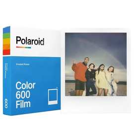 Polaroid 宝丽来600拍立得相纸 白边 彩色 黑白 单双包8/16张每盒