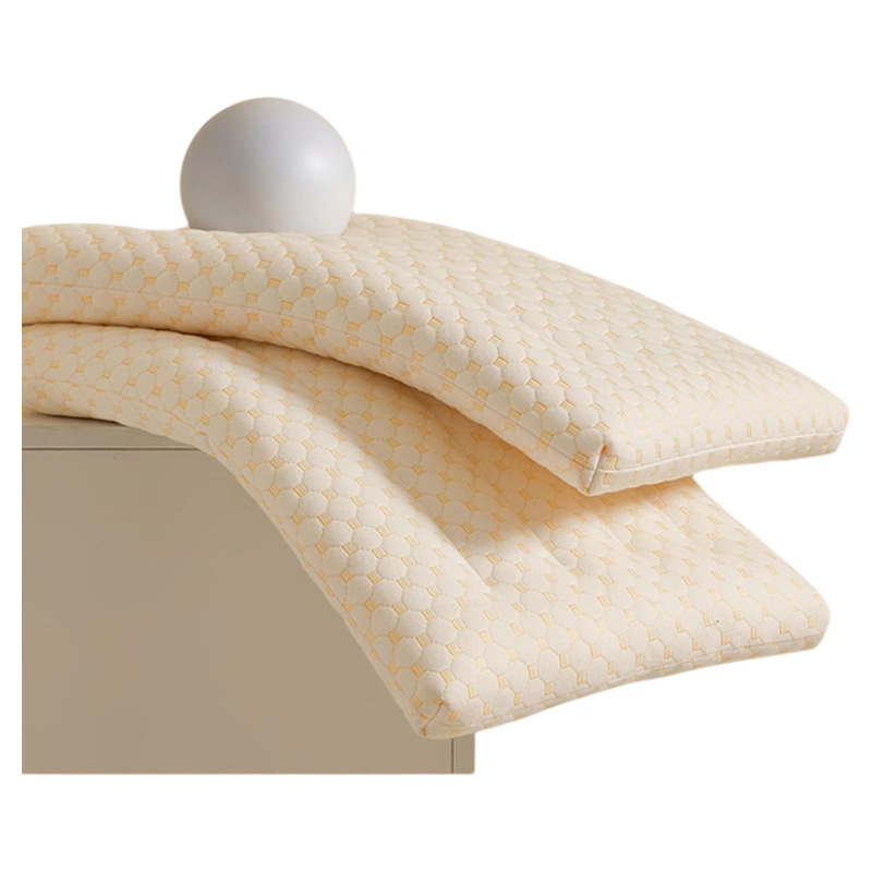 Almohada de fibra de soja Almohada baja Protección de la columna cervical Ayuda a dormir Almohada baja Núcleo de almohada para niños Estudiante femenino Un par de hombres solteros en casa