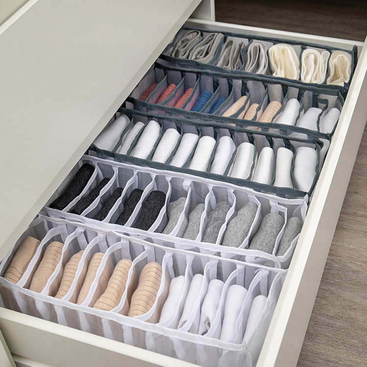 Drawer-type Compartment Folding Washable Clothes Storage Box display picture 3