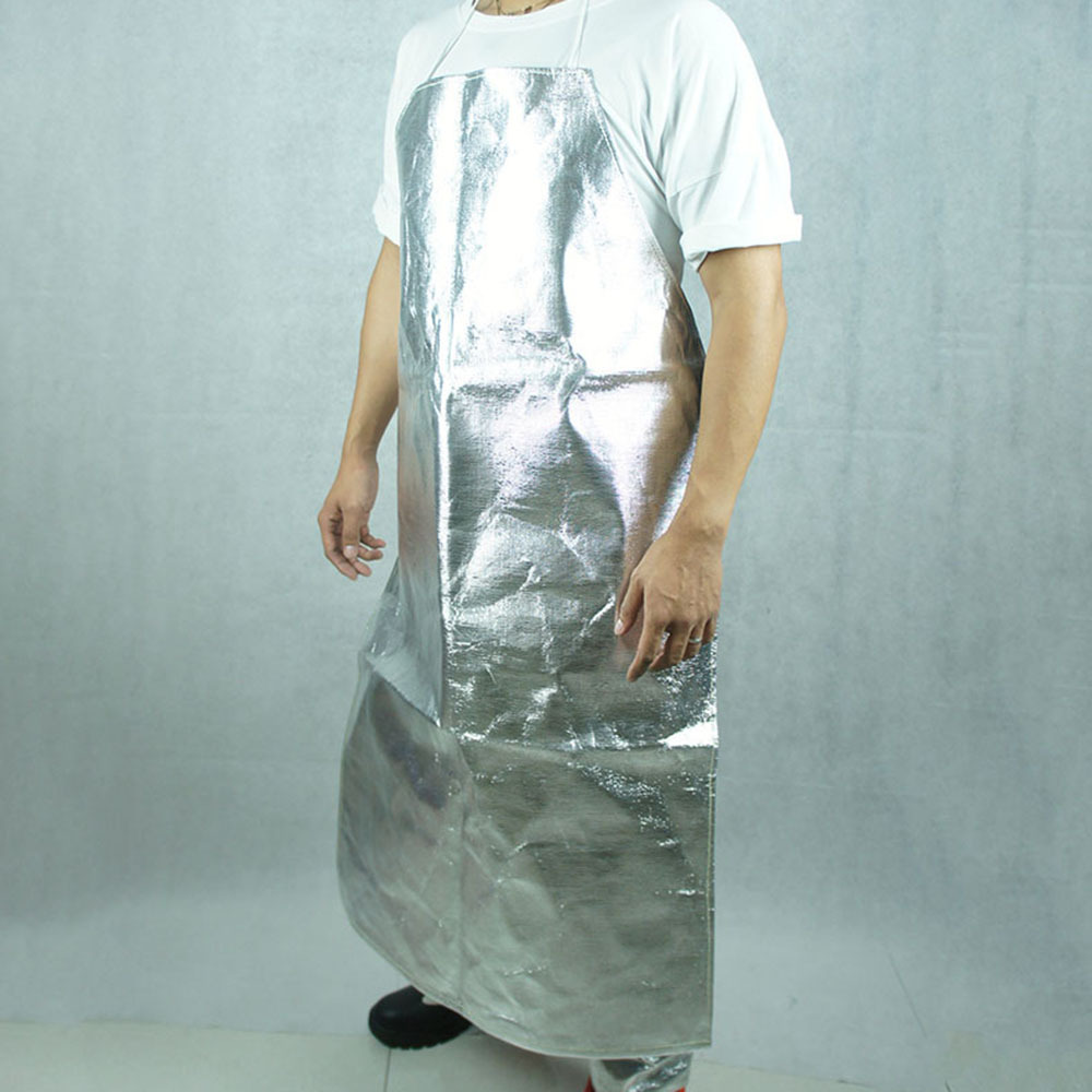 江苏泰州工厂阻燃防火围裙化工冶金高温场合隔热防火围裙批发