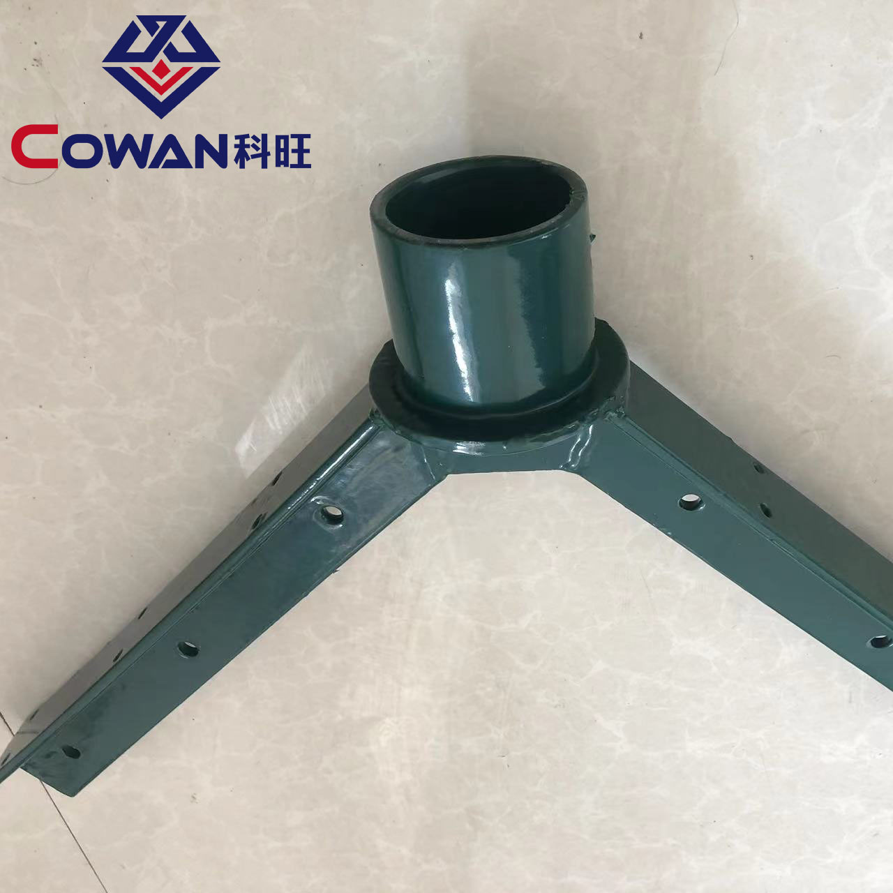 Cuchilla de púas anti-escalada, antirrobo, alambre de púas, jaula rodante, soporte de montaje de alambre, red antirrobo de aislamiento, soporte en forma de V