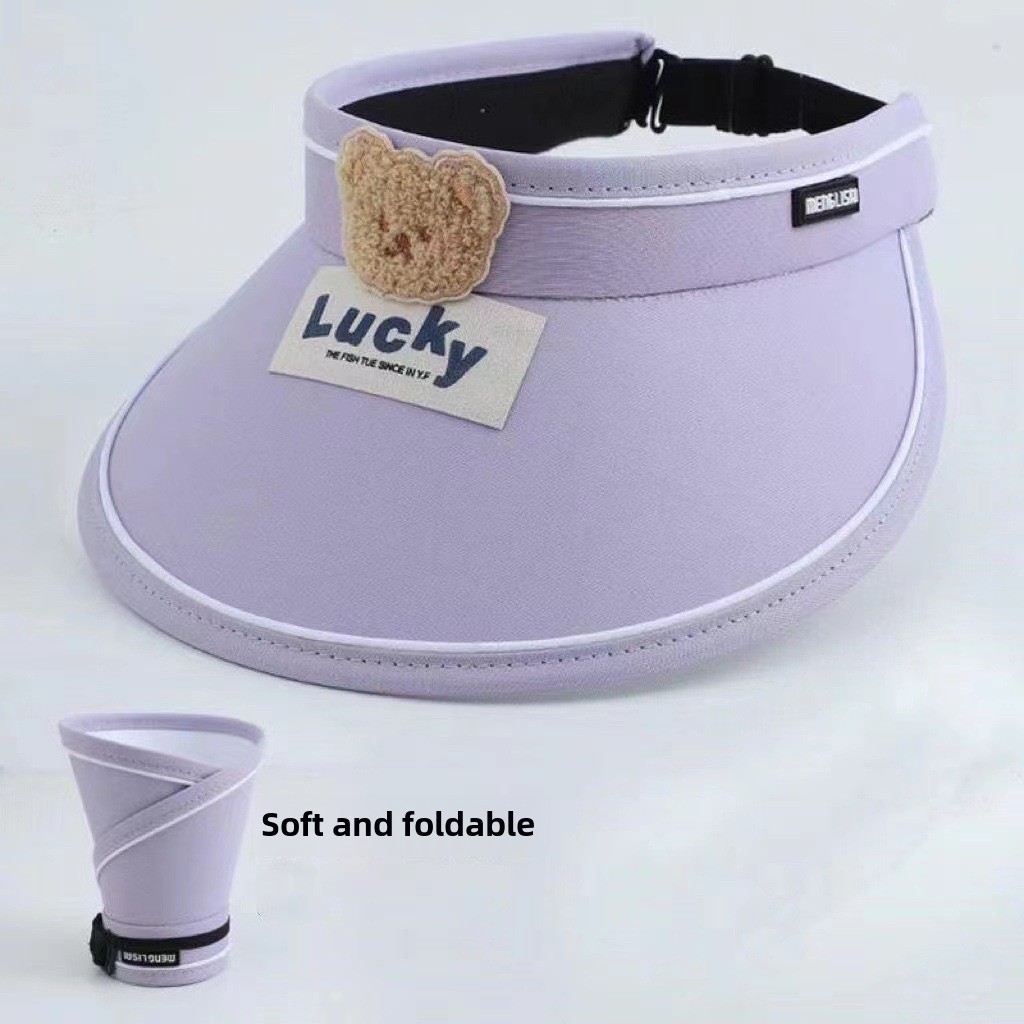 Chapeau de protection solaire pour enfants, prix d'usine, vente directe, chapeau d'été vide, protection UV, chapeau de soleil pour bébé, chapeau de soleil respirant, dessin animé_voghion.com