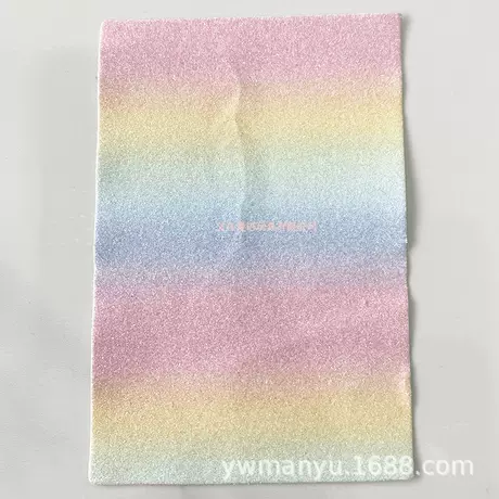 Rainbow fine glitter 10*15