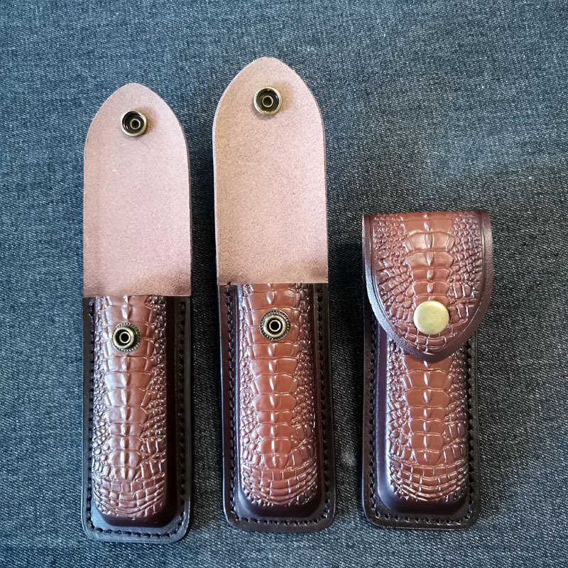 真皮刀套刀具保护套可挂腰直刀水果刀通用款刀套刀鞘皮套一件代发