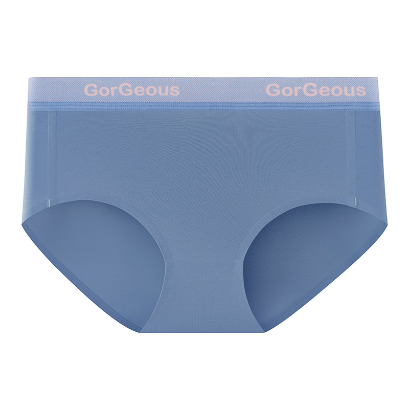 Ropa interior femenina modal desnuda para mujer 7A entrepierna de algodón antibacteriano para niña sin costuras pantalones cortos triangulares transpirables de cintura media al por mayor image 10