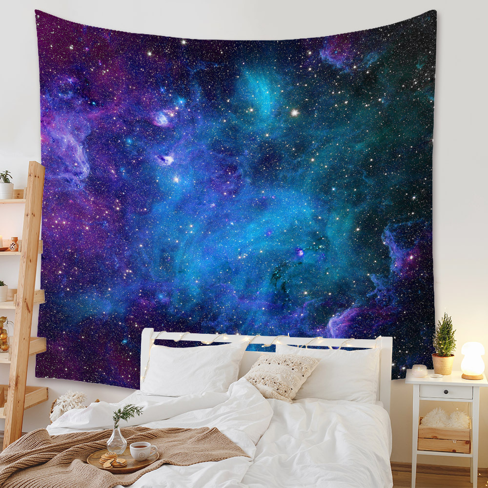 Fashion Universe Painting Wall Decoration Cloth Tapestry Wholesale Nihaojewelry display picture 56