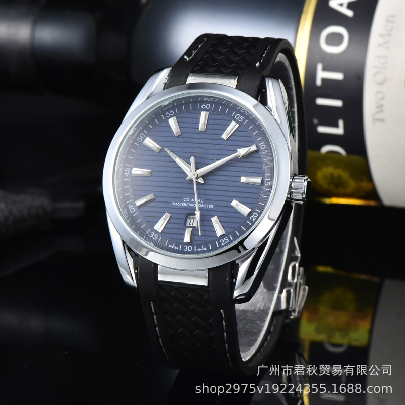 Manufacturer Wholesale Aliexpress Men's Three-Hand High-Quality Steel Band Quartz European-Style Men's Watch Dropshipping