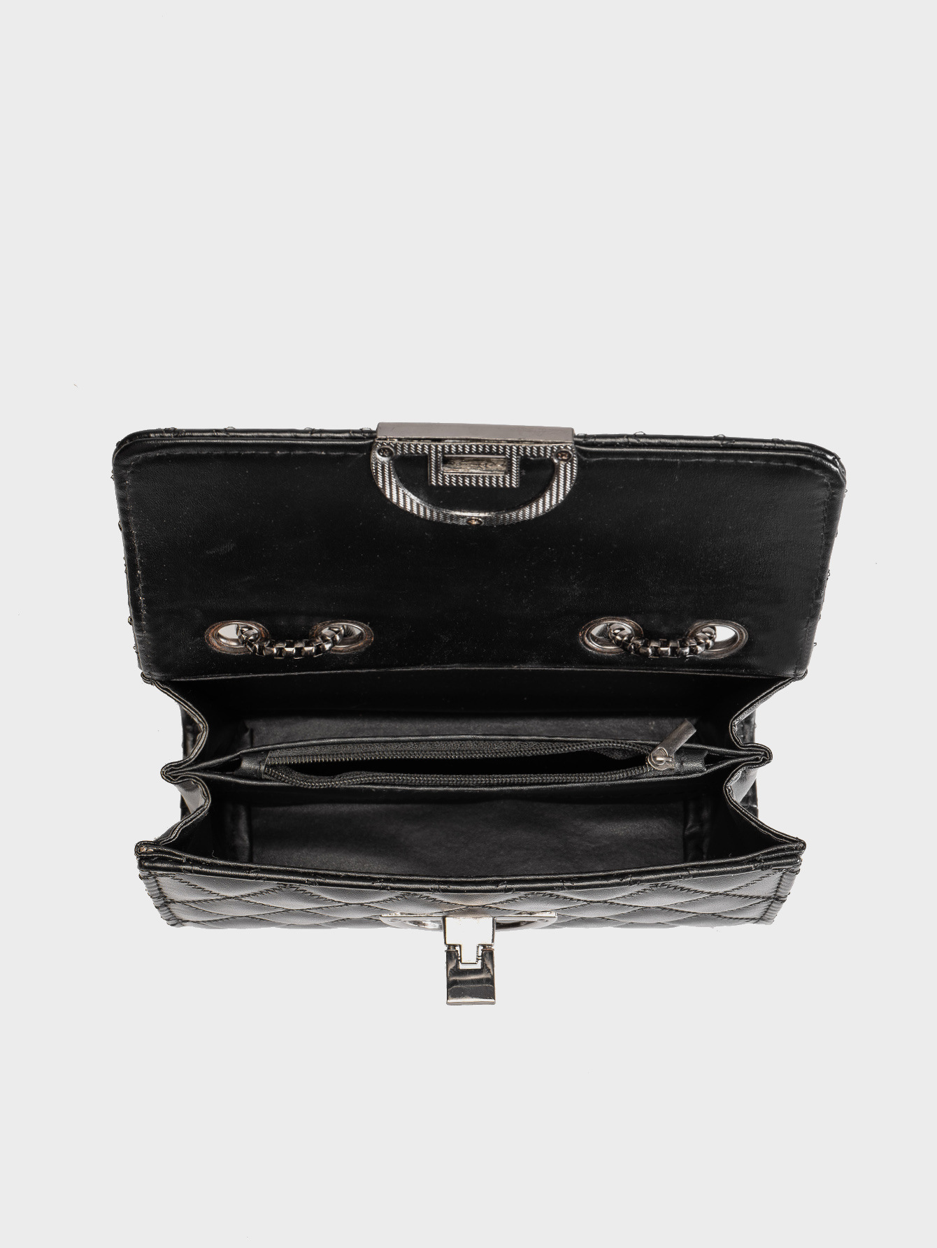 Pu nueva fábrica de bolsos de cadena de diamante de fragancia bolsos de comercio exterior transfronterizo bolsos de hombro image 3