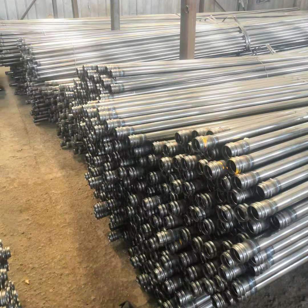 重庆声测管厂 达州钳压式声测管 渠县螺旋式声测管 鲁盛坤工期短