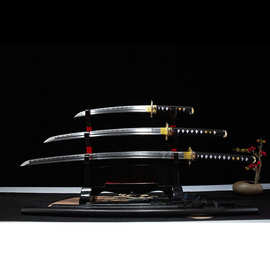 外贸批发日本刀套装特价武士长刀胁差短刀居合道钢刀冷兵器未开刃