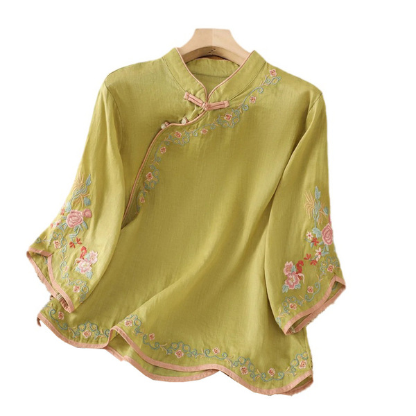 Retro cotton shirt