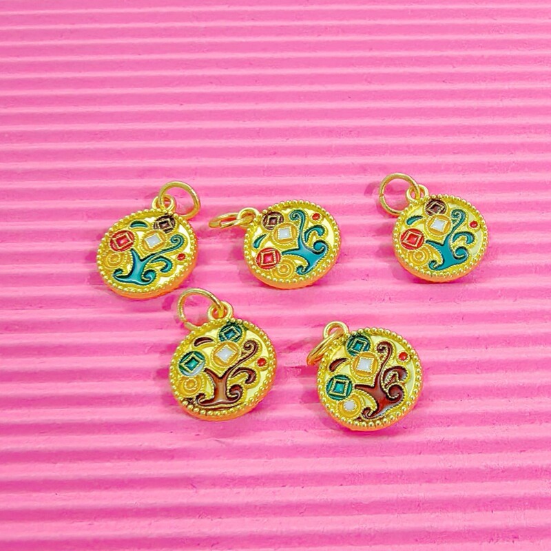 Dummy Hanging Ring Money Tree Pendant DIY Bracelet Necklace Clothing Brooch Car Hanging Accessories Dummy Hanging Ring Money Tree Pendant DIY Bracelet Necklace Clothing Brooch Car Hanging Accessories