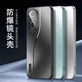 适用荣耀200手机壳100Pro新款自带镜头膜全包硅胶防摔高档保护套