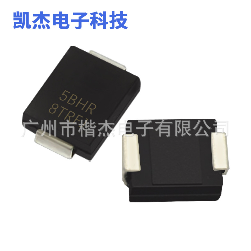 5.0SMDJ170CA贴片TVS管 5000W双向瞬态抑制二极管 SMC封装瞬变管