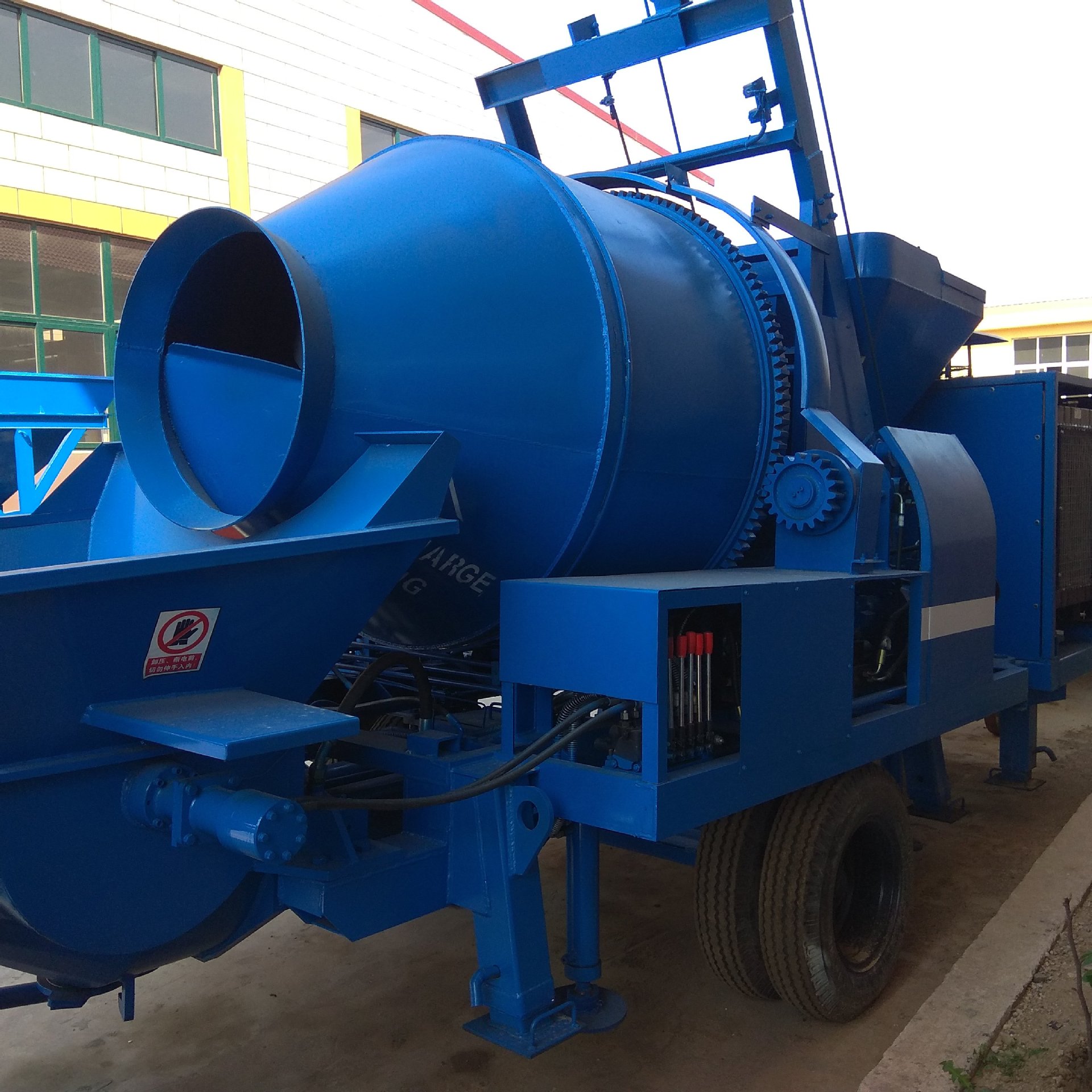 82KW半柴半电一体机40的柴油泵 配发电机组 打基 打桩用一体机