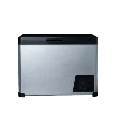Car Refrigerator, Truck Mini Refrigerator, Car Small Refrigerator, 50L Dual-Use for Car and Home, Extra-Large Capacity Medicine Cooler (Soyuducular) - silver-50ladapterstorage-basket