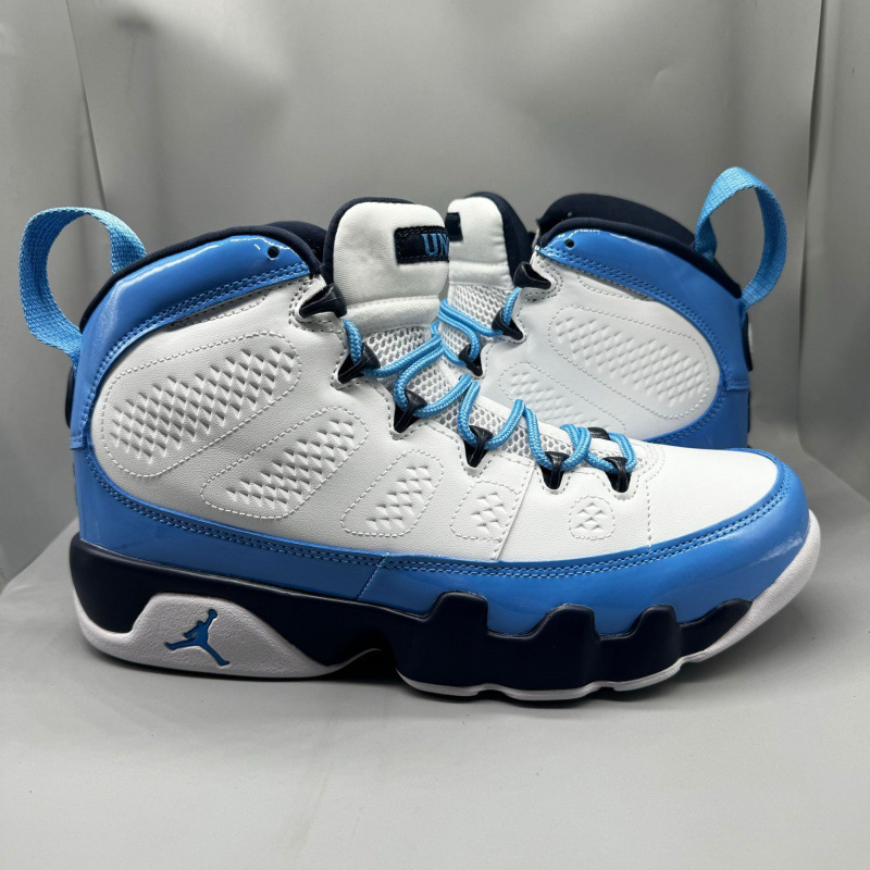 Zapatos Pitian versión alta AJ9 zapatos de baloncesto de alto nivel, zapatos deportivos para hombres, Joe 9 azul universitario, rojo chino, Georgetown