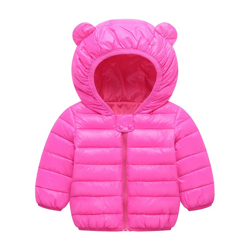 Chaqueta acolchada de algodón para niños pequeños y medianos ropa para niños chaqueta acolchada de algodón ligera para hombres y mujeres bebé Otoño e Invierno chaqueta cálida chaqueta acolchada de algodón para bebés