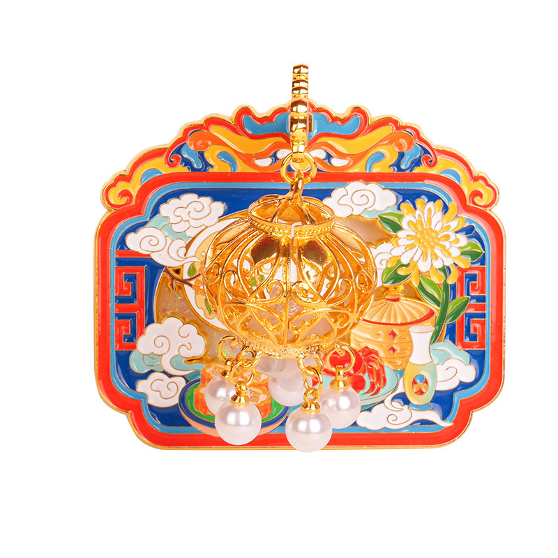 中秋金属冰箱贴灯笼款同款不同灯笼中国传统节日纪念品文创伴手礼|undefined