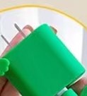 Nuevo cable de datos de dibujos animados cubierta protectora adecuado para Apple carga rápida cabeza 18/20W carga cabeza cubierta protectora Winder