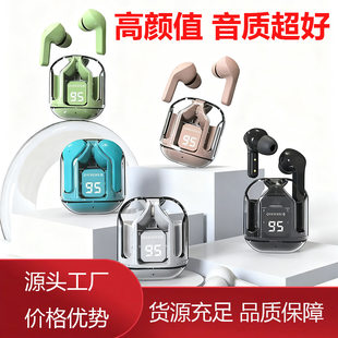 Cross-border new transparent first-generation Bluetooth headset digital display Air31Air39 transparent second-generation in-ear Bluetooth headset