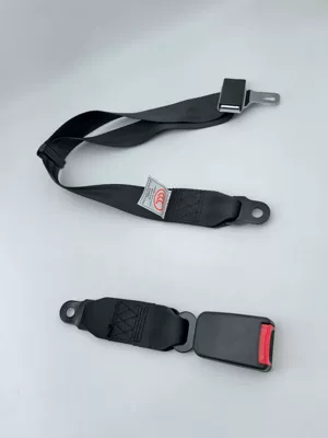 for car, bus, bus, amusement, Car seat belt - black-side-insert-12m