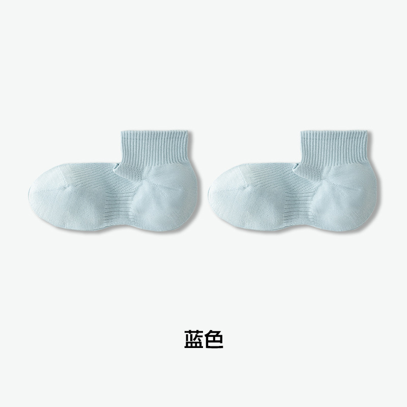 ショートソックス 夏 レディース 薄手 純綿 無地 万能メッシュ 吸汗性 通気性 消臭 抗菌 骨なし 浅口ソックス|undefined