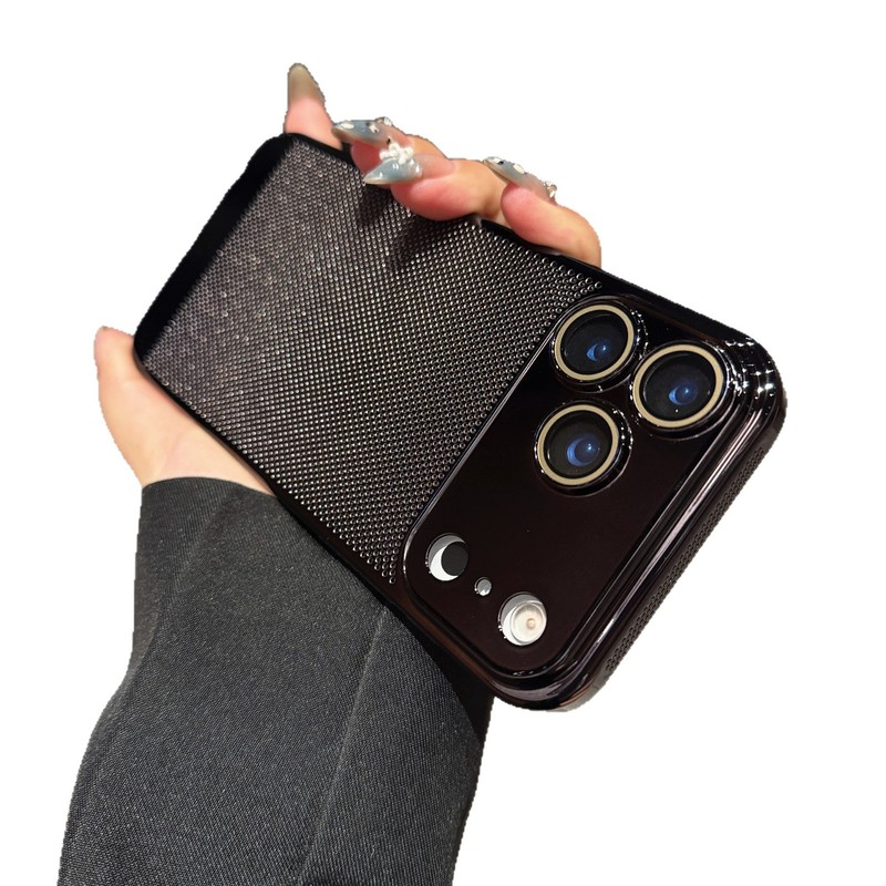 适用iPhone17PROMAX电镀散热手机壳苹果16高级感全包镜头膜保护套|undefined