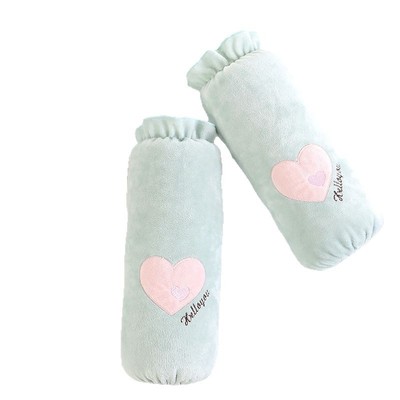 秋冬天工作护袖套袖女成人袖套绒布学生长款手袖家务耐脏可爱