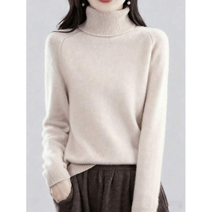 J 64586 High Neck Knit Sweater ���Iᘿ�ë�¿羳���uͨ��